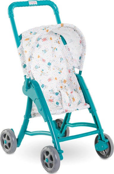 Teal Stroller for 12" Dolls