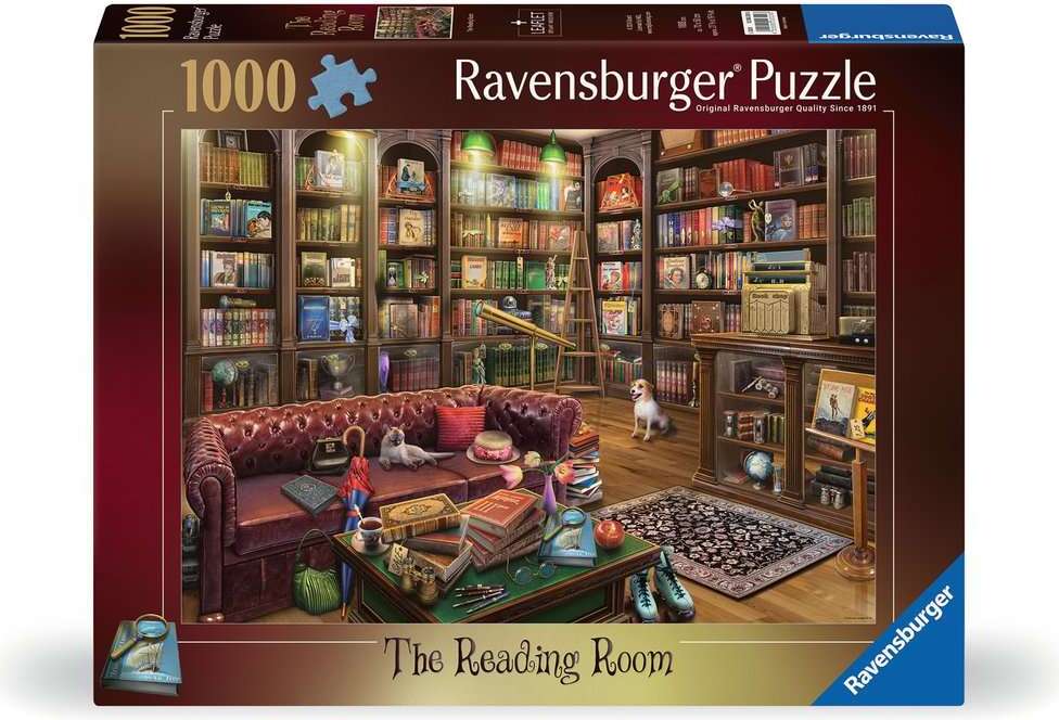 The Reading Room 1000 pc Puzzle