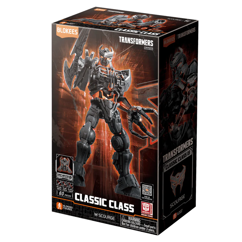 Transformers Classic Class 03 Scourge Model