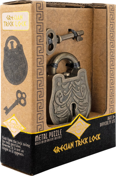 True Genius Grecian Trick Lock Puzzle