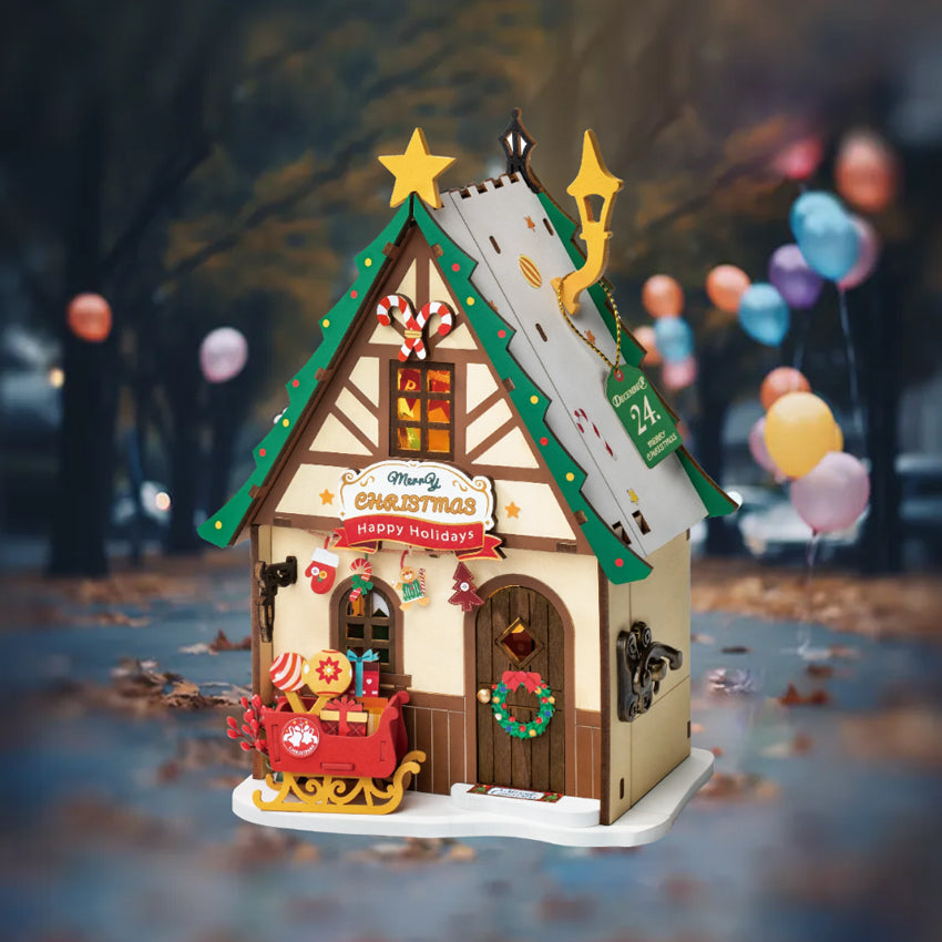 Twinkling Christmas House DIY Kit