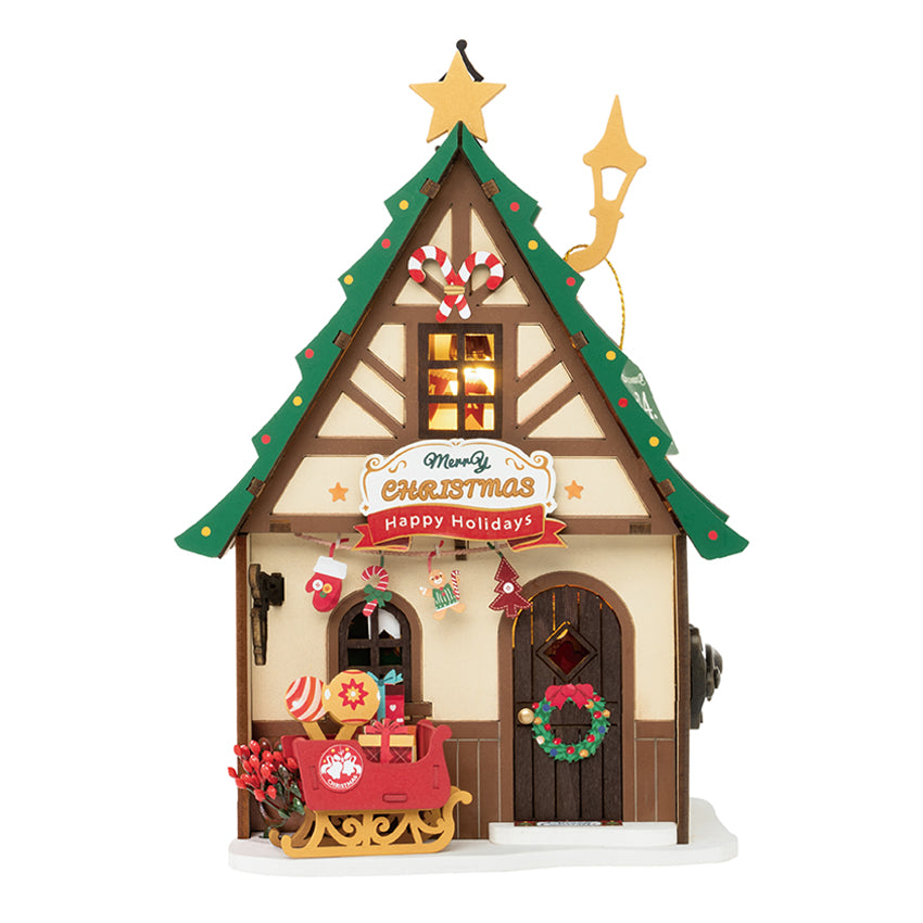 Twinkling Christmas House DIY Kit