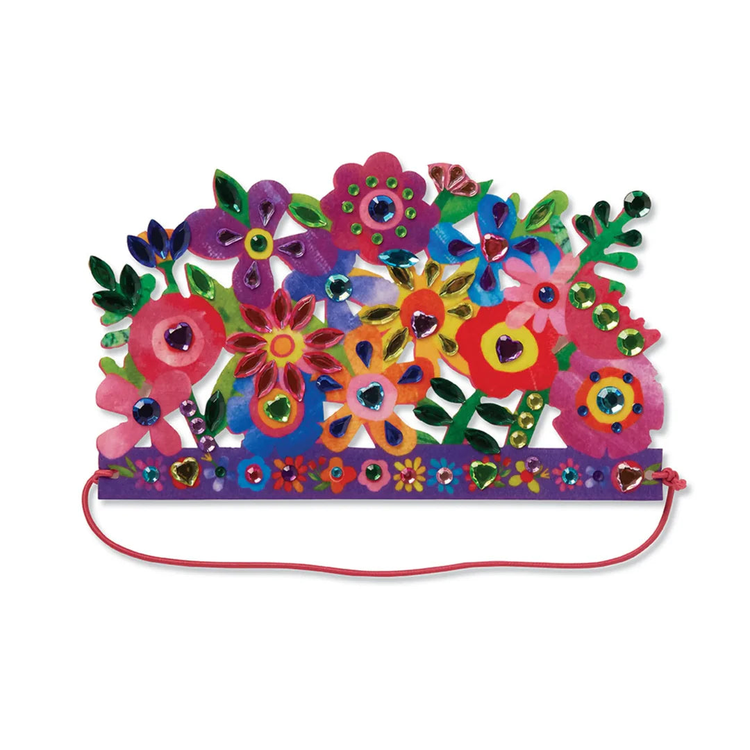 Unicorn Flowers Jewel Art Crowns