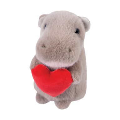 Valentine Hippo with Heart