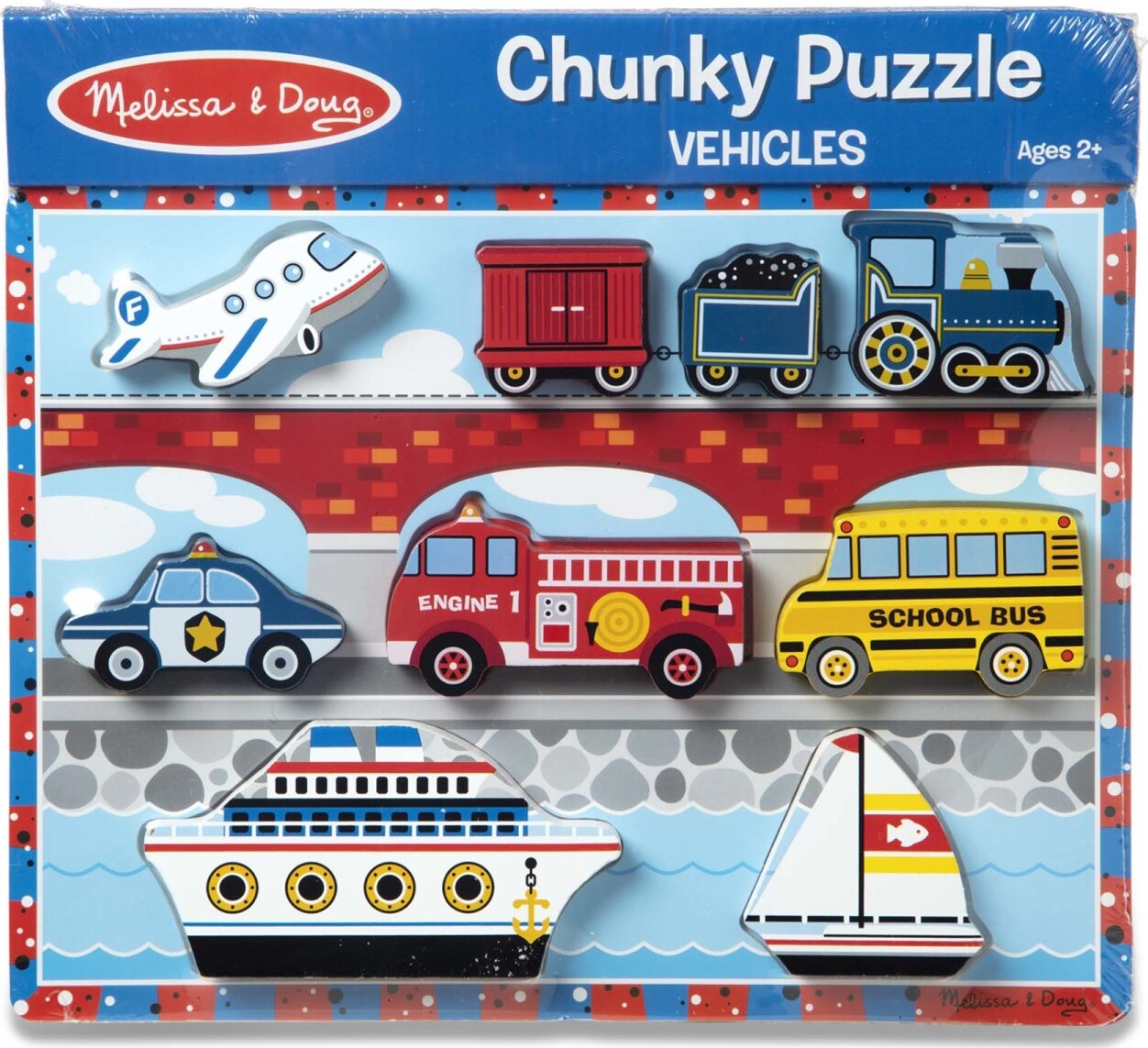 Vehicles Chunky Puzzle