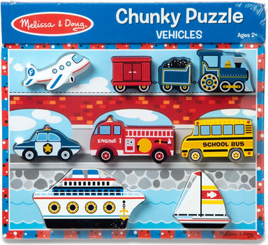 Vehicles Chunky Puzzle