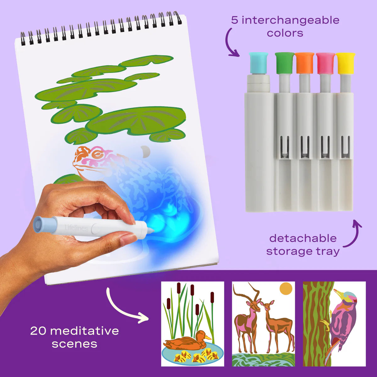 Wildlife FlowArt Illuminate & Create