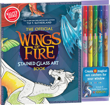 Wings of Fire Stained Glass Art