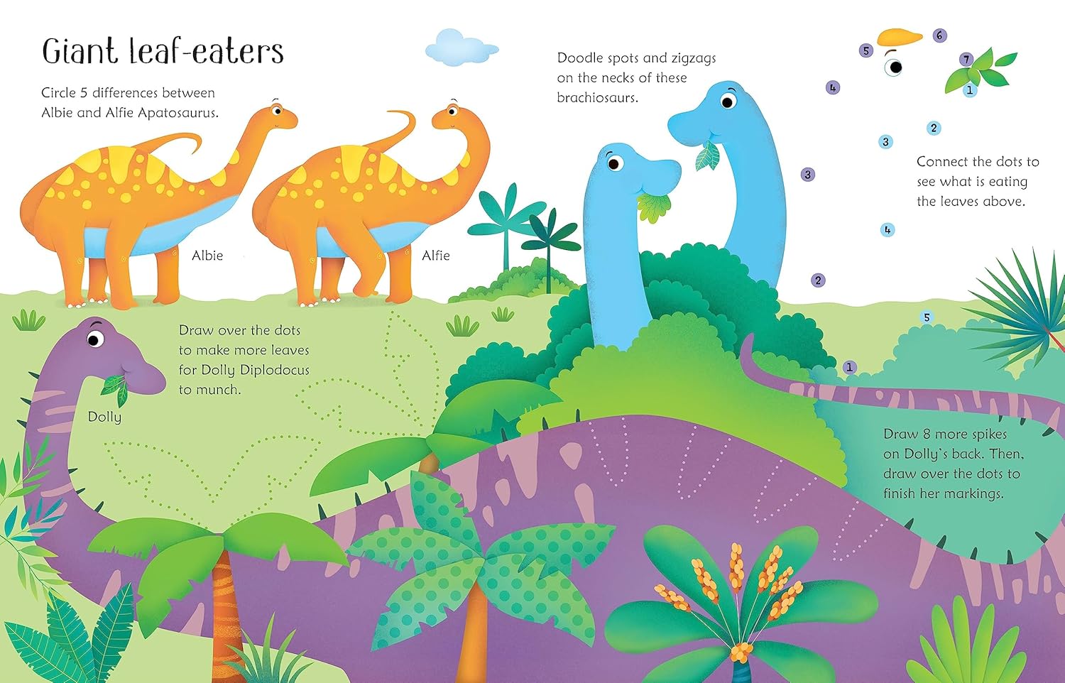 Wipe & Clean Dinosaur Activities Book