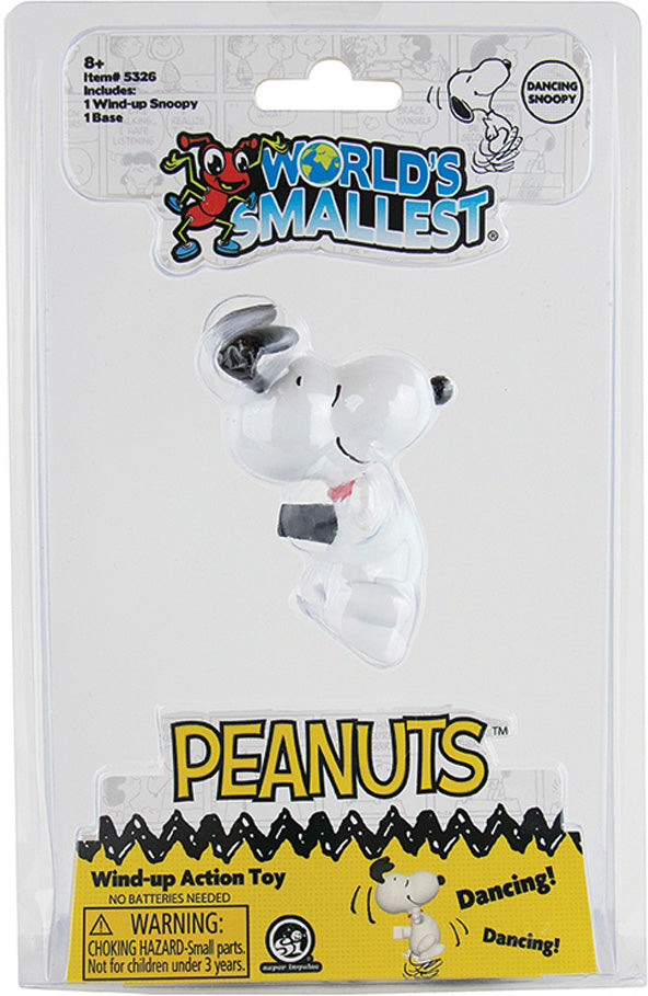 World's Smallest PEANUTS Dancing Snoopy