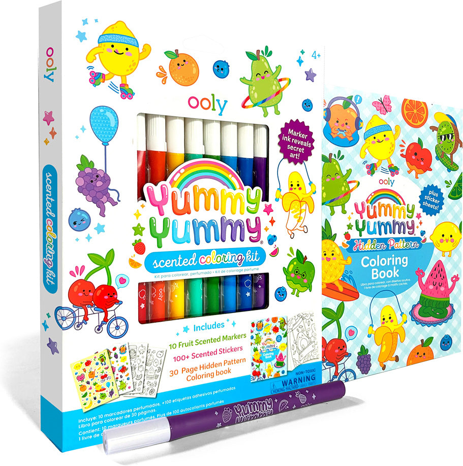 Yummy Yummy: Scented Coloring Kit