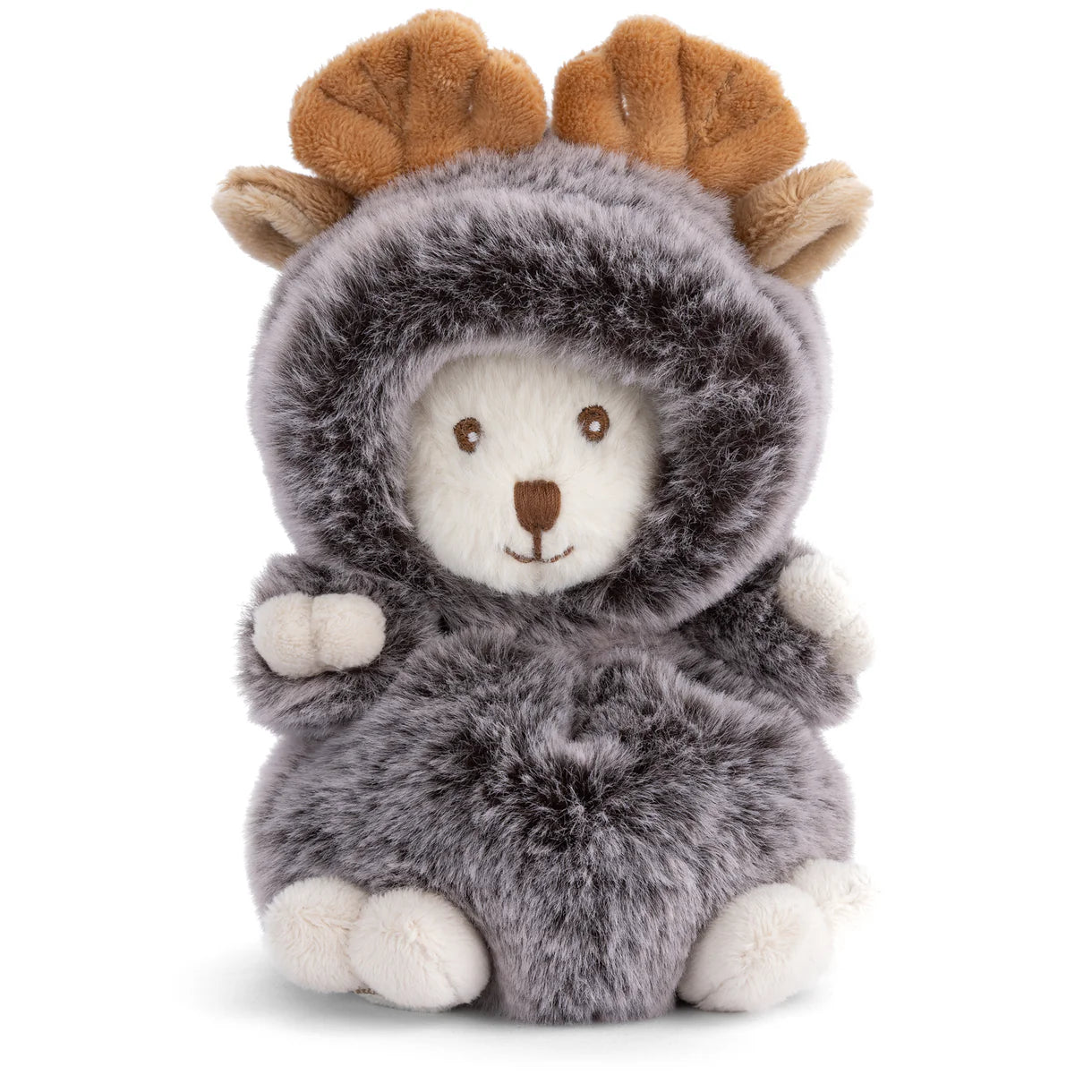 Ziggy the Gray Moose Teddy Bear