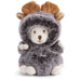 Ziggy the Gray Moose Teddy Bear