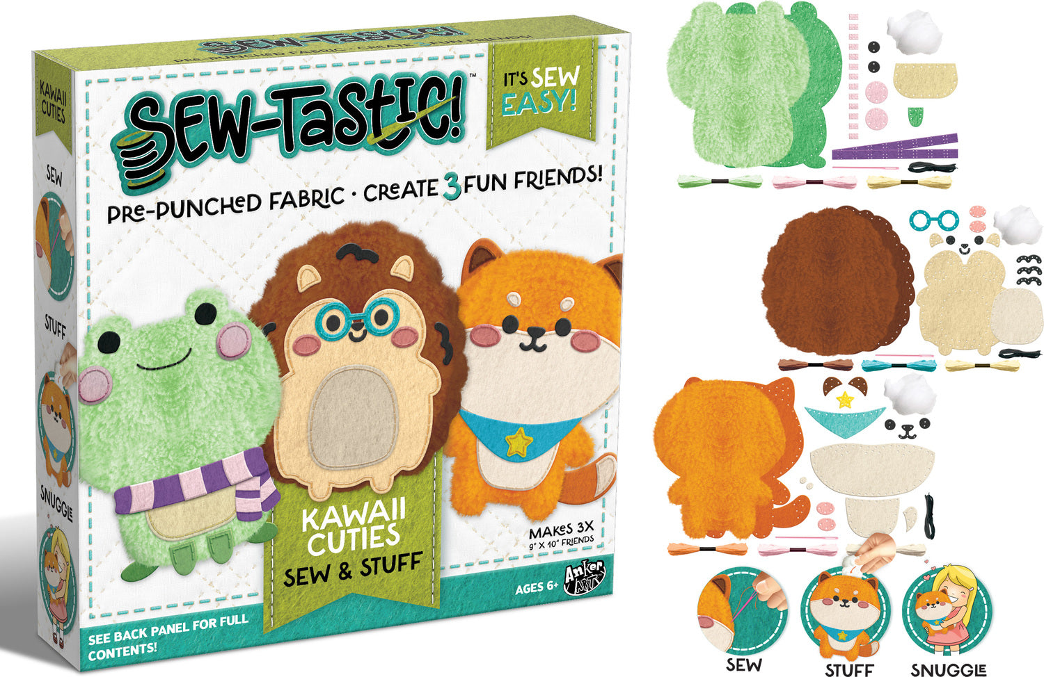 Sew-Tastic Friends Sewing Kit