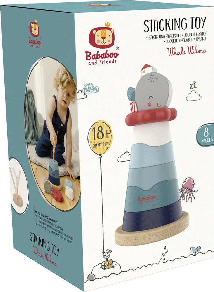 Wilma the Whale Stacking Toy