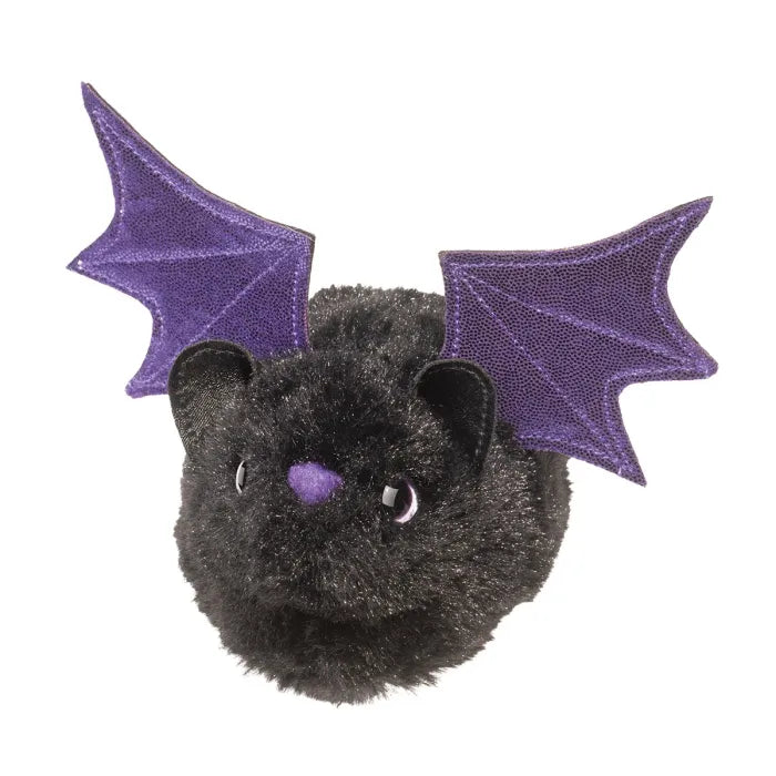 Black Bat with Purple Wings