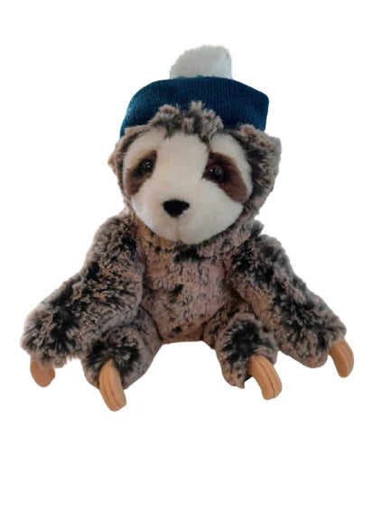 Blitzen Sloth with Winter Hat