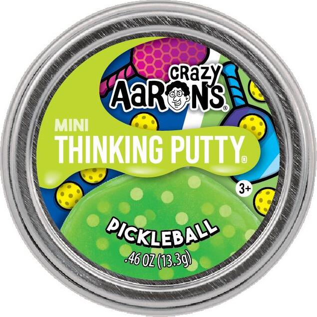 Mini Pickleball 2" Thinking Putty Tin