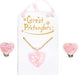 Boutique Glitter Heart Necklace (assorted)