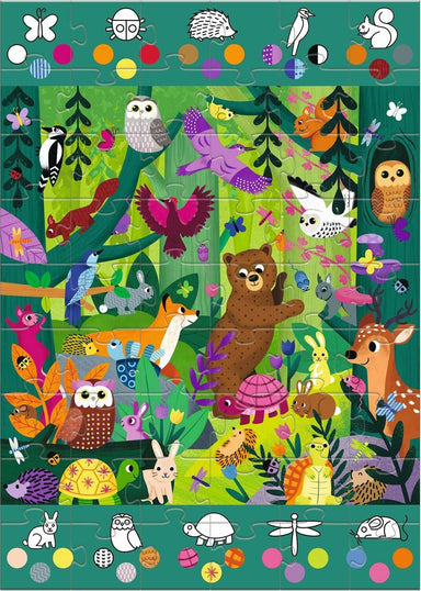 Observation Forest Giant Floor Jigsaw Puzzle