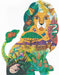 Lion 350 pc Puzz'Art Shaped Jigsaw Puzzle