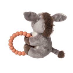 Dusty Donkey Teether Rattle