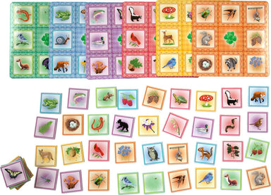 Busy Woods Bingo (medium square game)