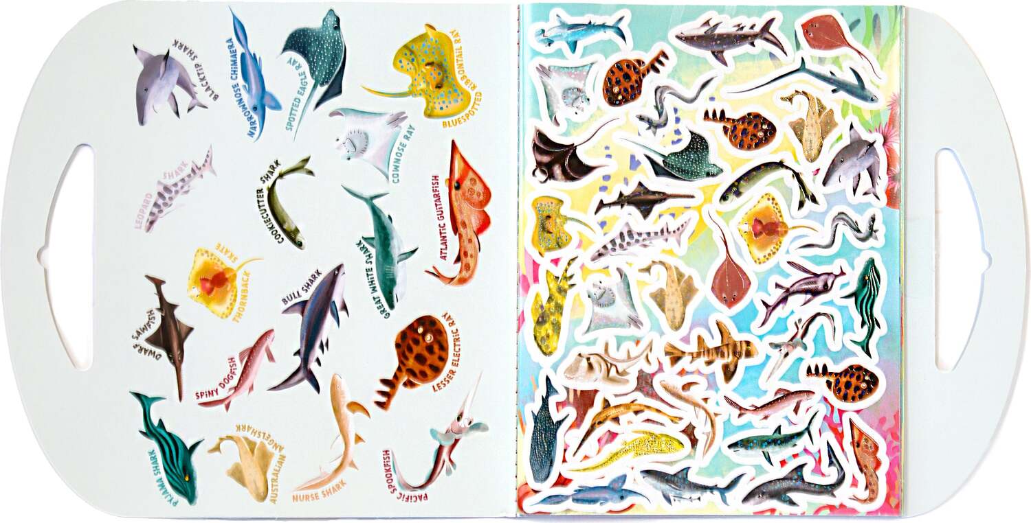 Sharks & Friends (shiny sticker book)