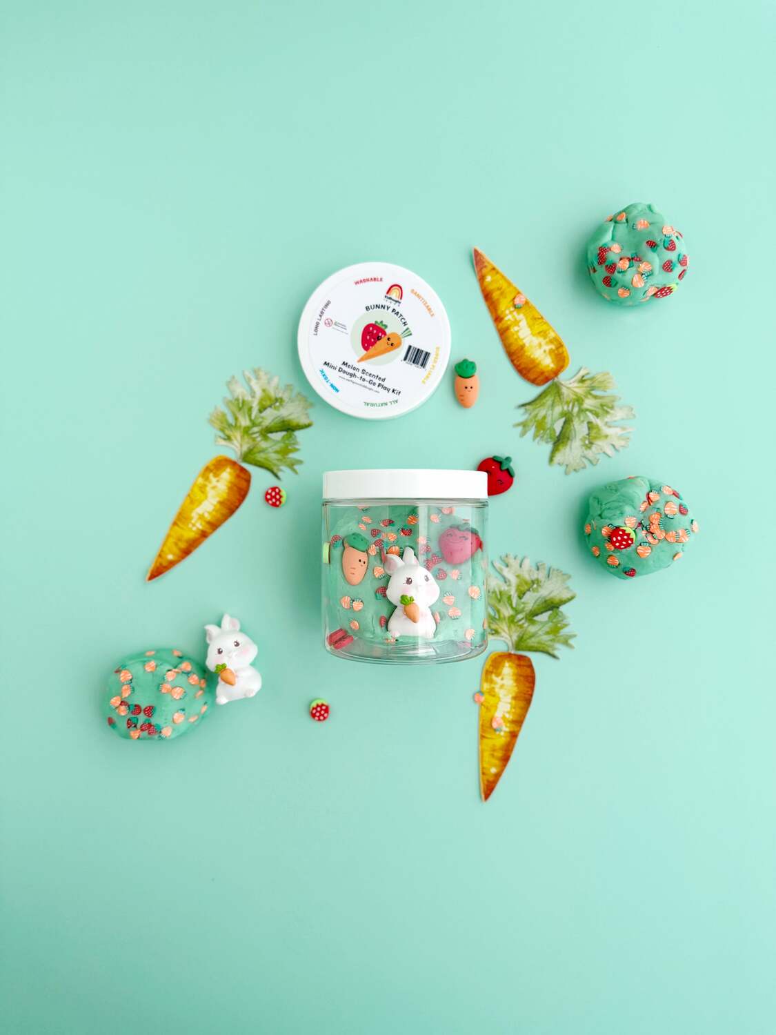 Bunny Patch Mini Dough-To-Go