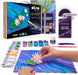 OKTO Sensory Art 3D Painting "Water Lilies" – 11.8" x 15.7" Canvas Kit