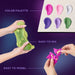 OKTO Sensory Art 3D Woodcraft "Inspiration" – Flowers Craft Kit