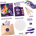 OKTO Air-Dry Clay 3D Painting Kit - 3D Hummingbirds (11.4 x 11.4 in)