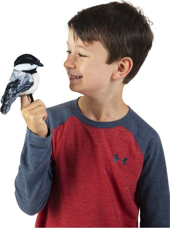 Mini Chickadee Finger Puppet