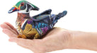 Wood Mini Duck Finger Puppet