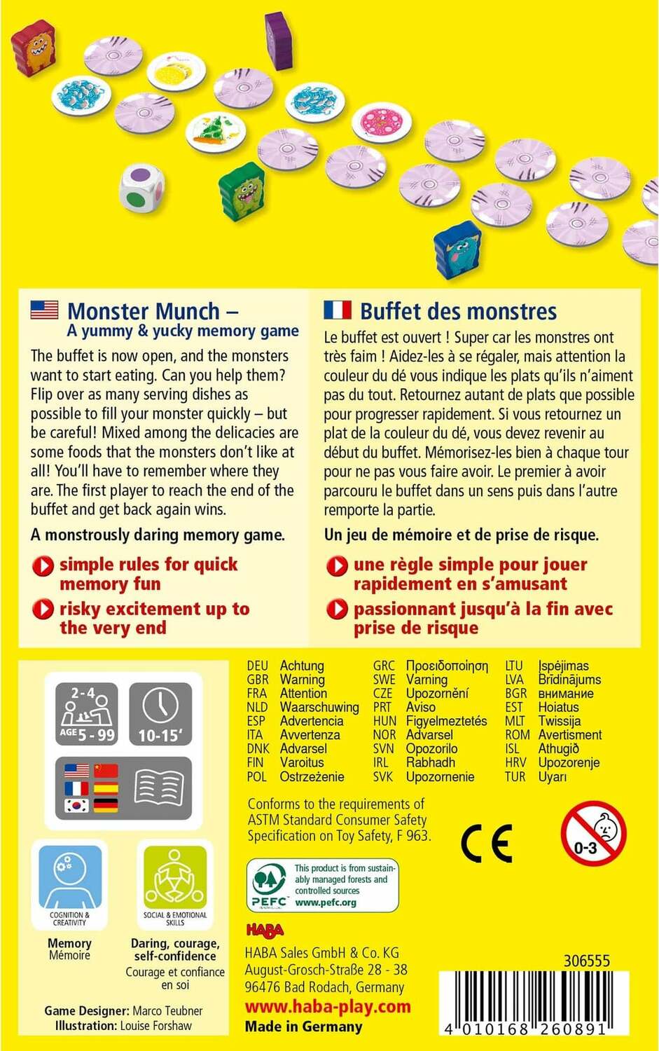 Monster Munch Memory Game