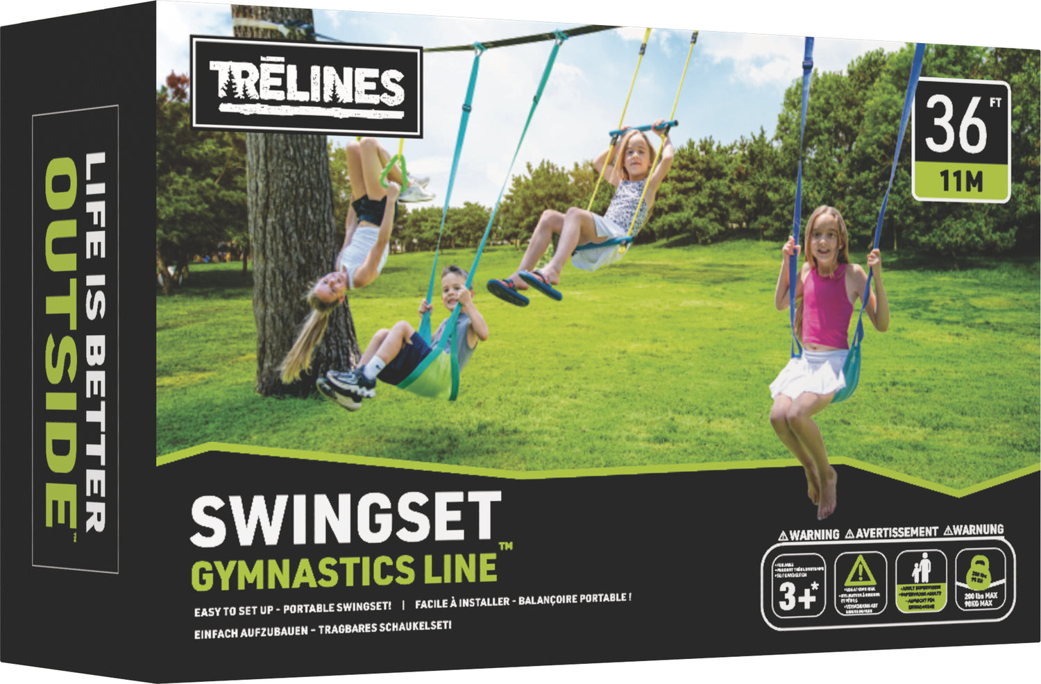 Swingset Adventure Line 36ft