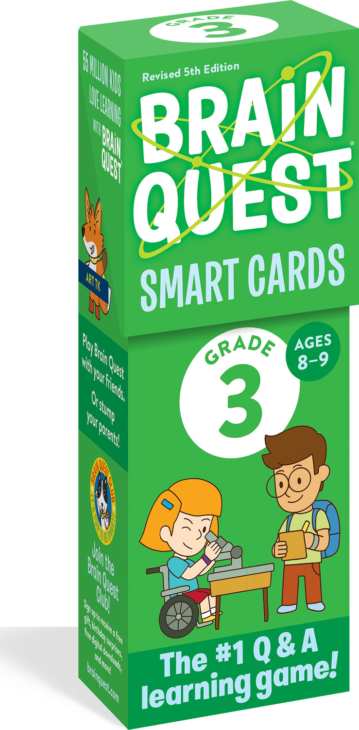 Brain Quest 3rd Grade Smart Cards 