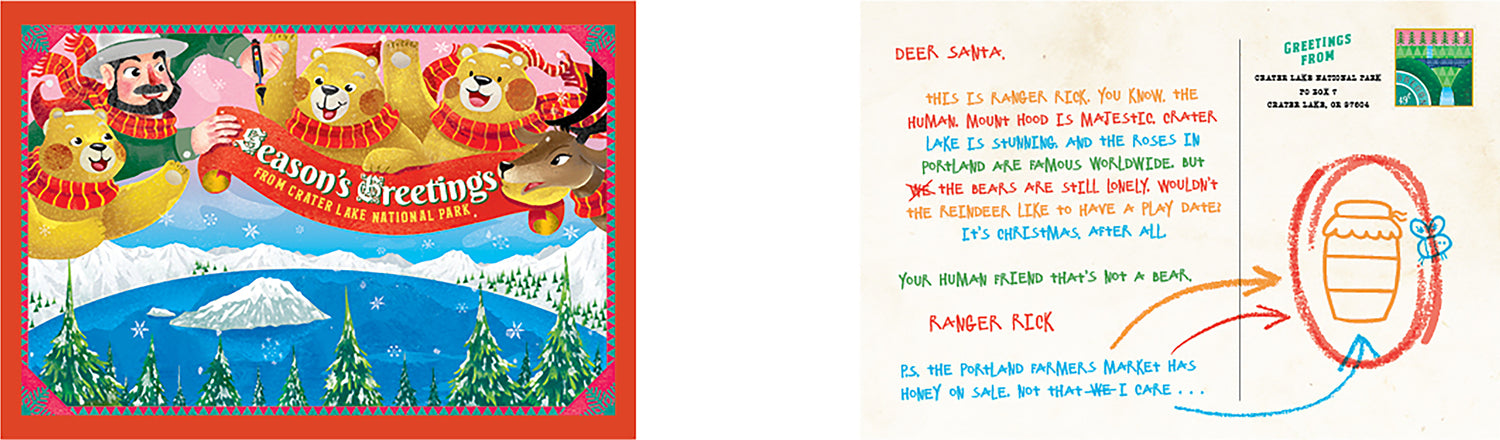 Dear Santa, Love Oregon: A Beaver State Christmas Celebration—With Real Letters!