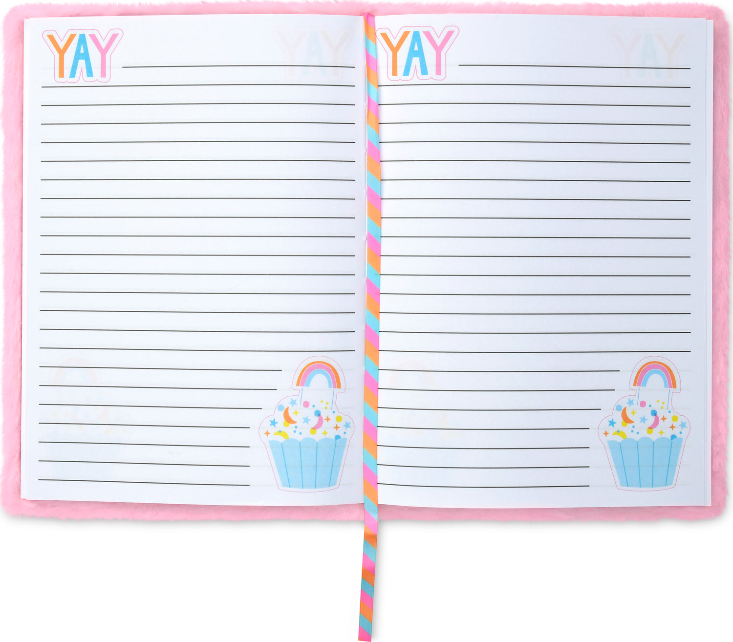 Cupcake Rainbow Journal