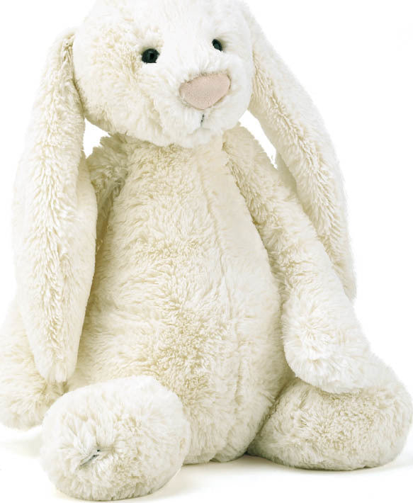 Bashful Cream Bunny Large