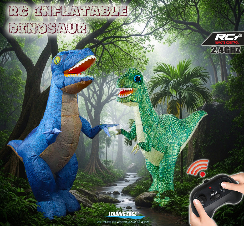 Inflatable Dinosaur RC (assorted colors)
