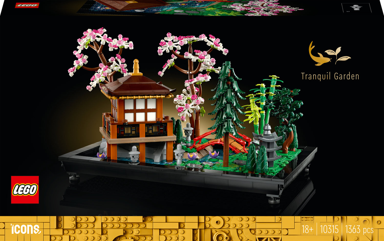 LEGO Icons Tranquil Garden Set for Adults