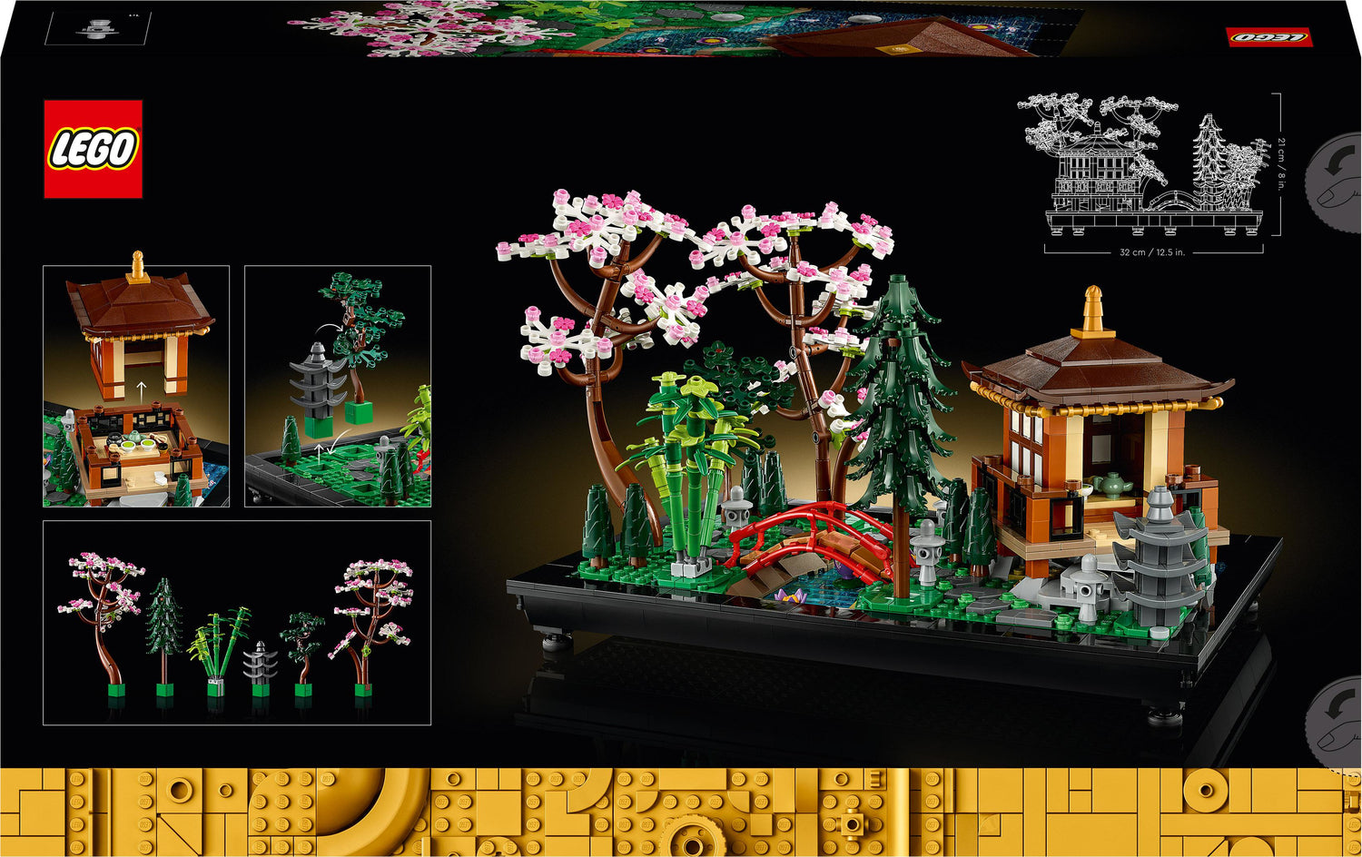 LEGO Icons Tranquil Garden Set for Adults