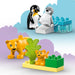 LEGO DUPLO: Wild Animal Families: Penguins & Lions