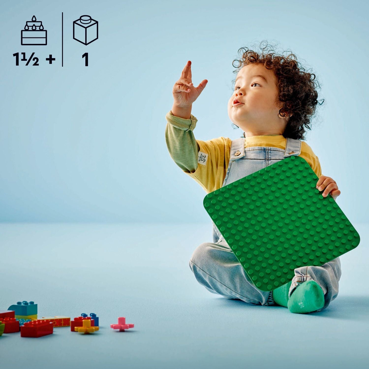 LEGO DUPLO: Green Building Plate