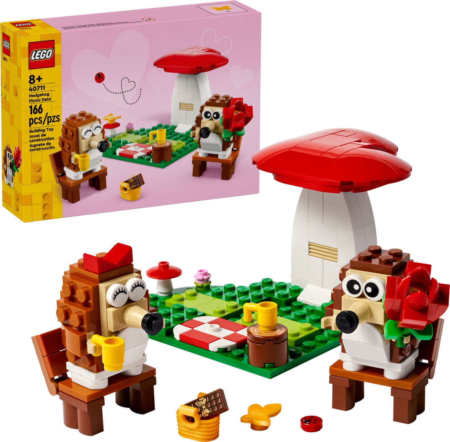 LEGO Iconic: Hedgehog Picnic Date