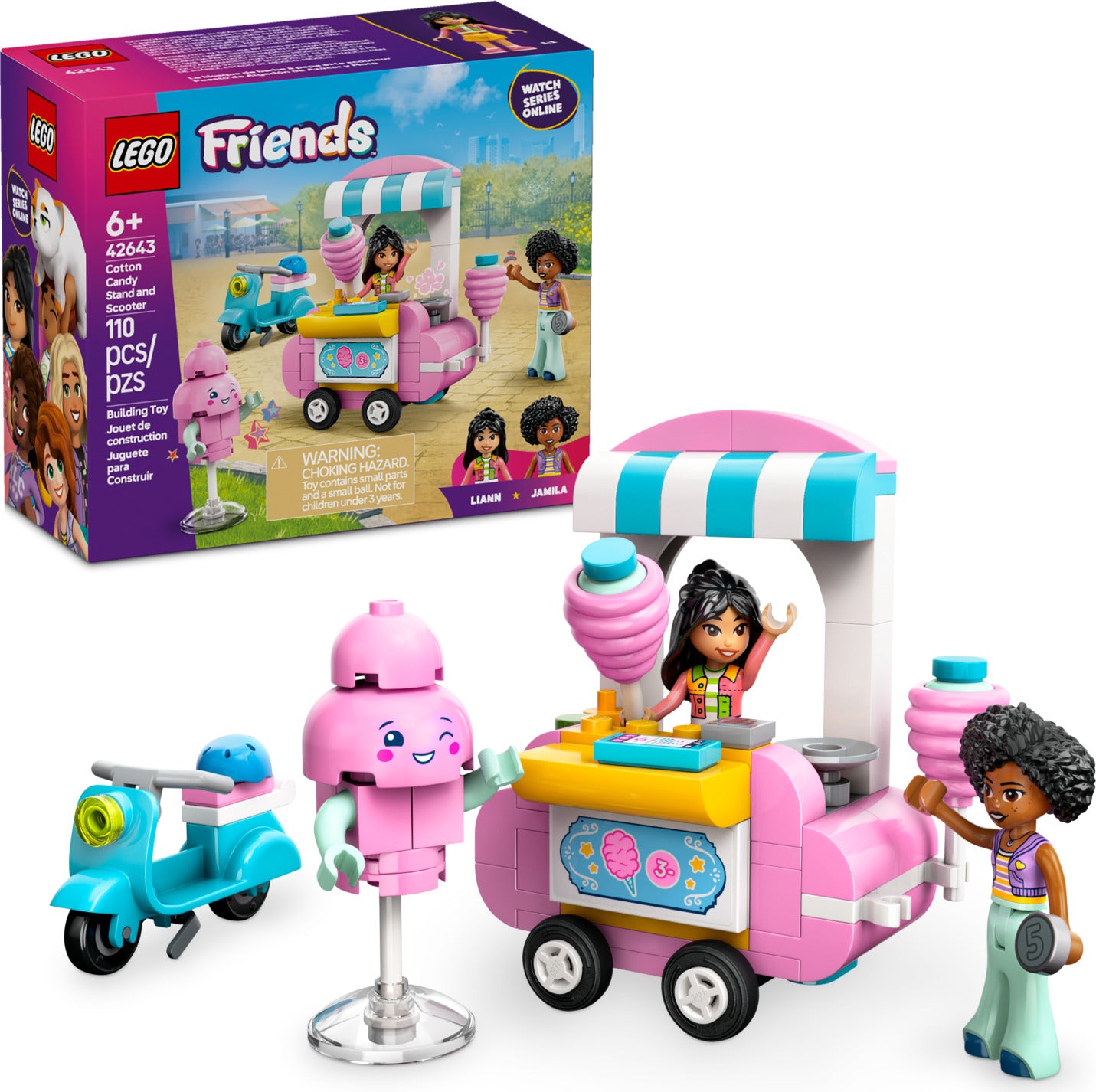 LEGO Friends: Cotton Candy Stand and Scooter