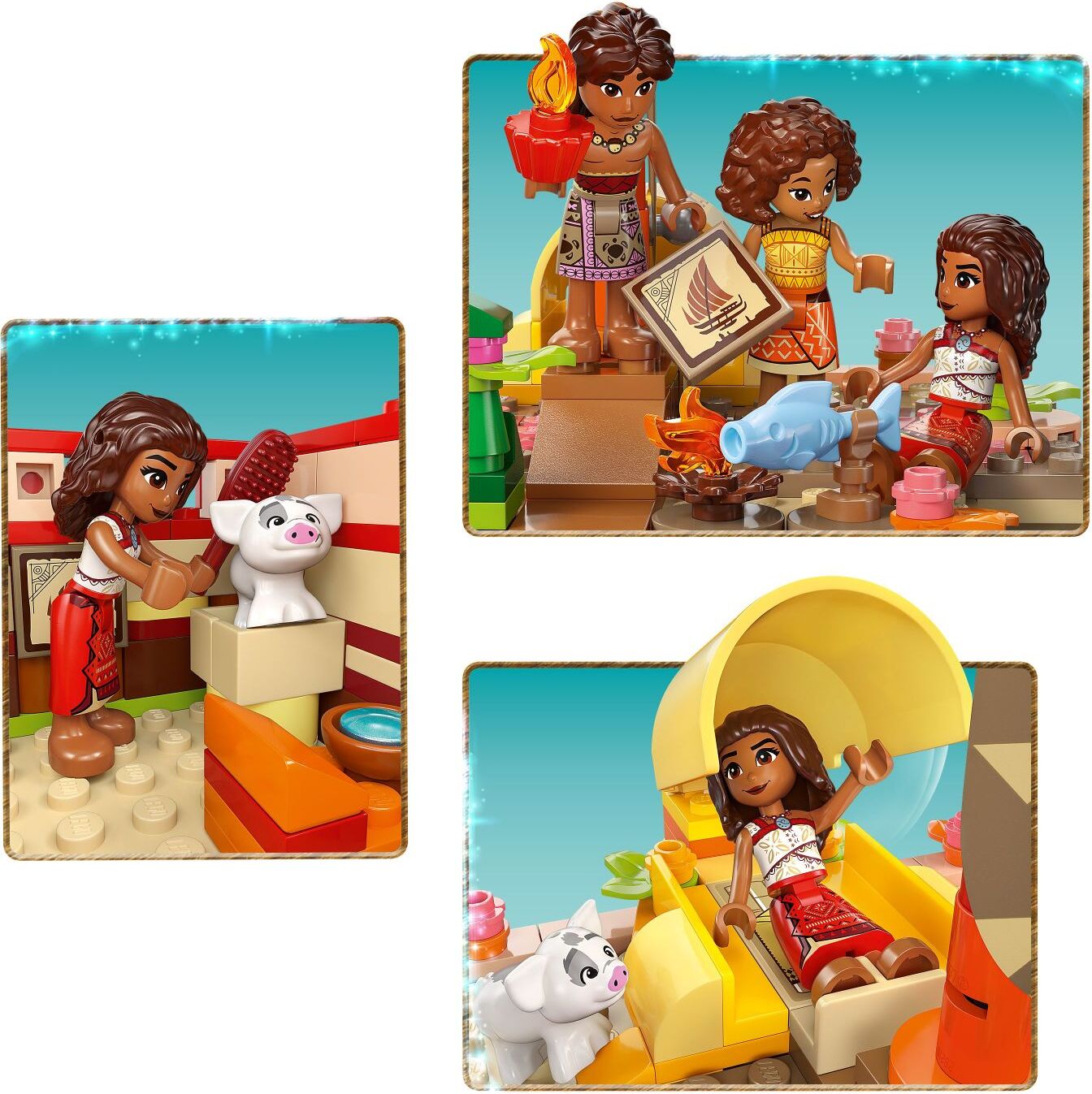 LEGO Disney Princess: Moana's Adventure Canoe