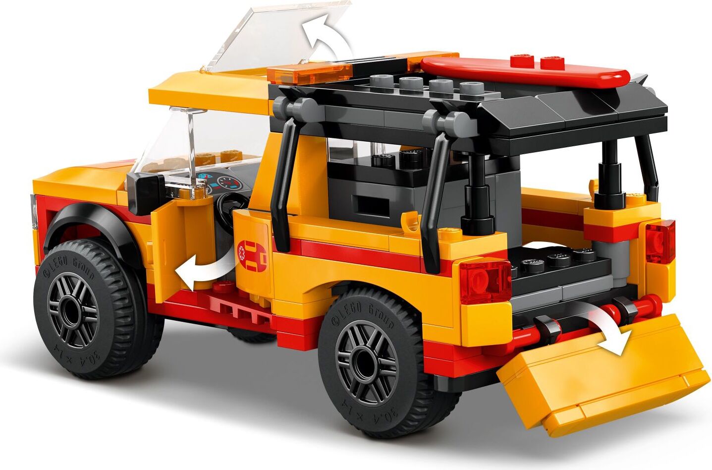 LEGO City Great Vehicles: Lifeguard Beach Rescue Truck