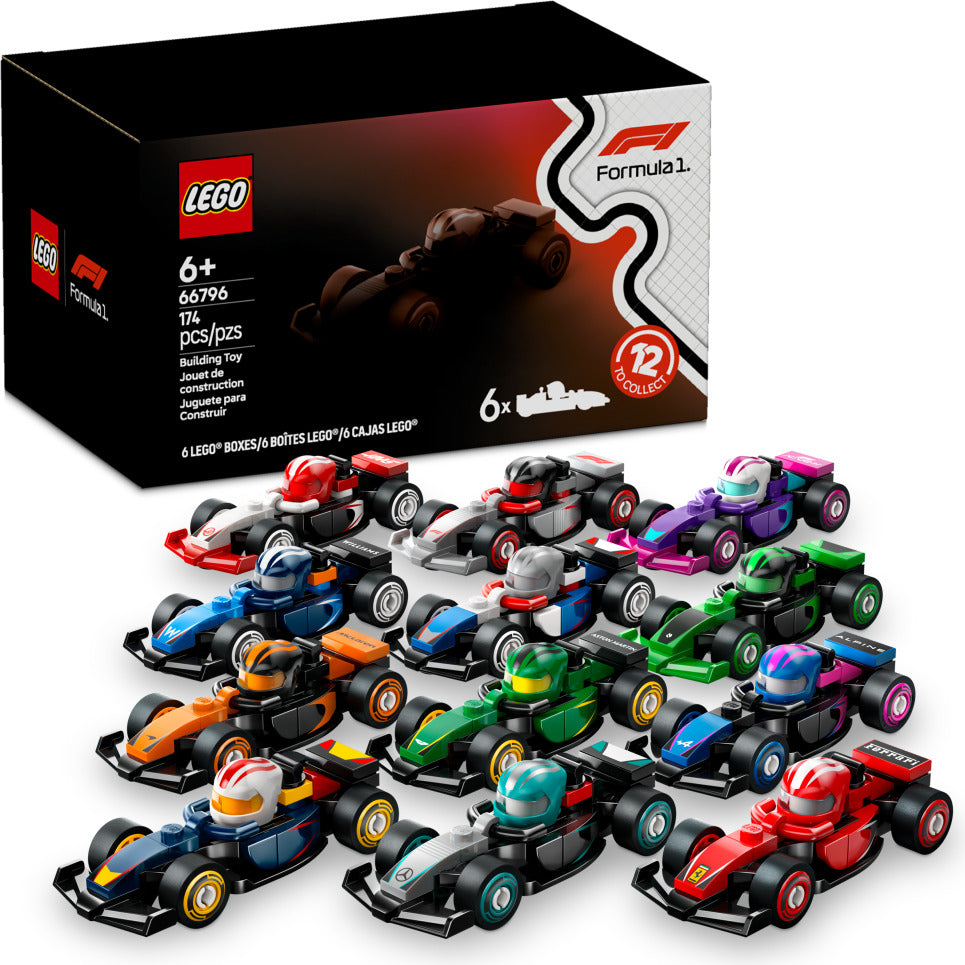 LEGO Minifigures: F1® Collectible Race Cars 6 Pack